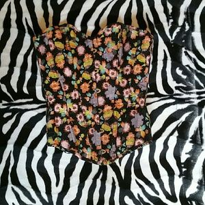 Butterfly corset top